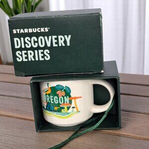 Starbucks Discovery Series Ornament Oregon Ceramic Demi Cup 2oz